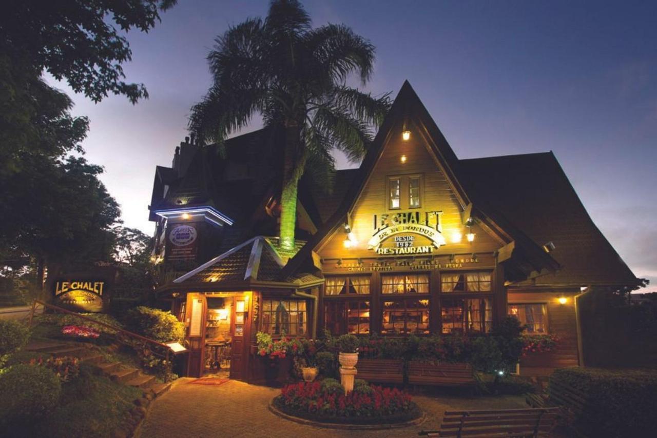 Apart-Hotel Em Gramado, Padrao 4 Estrelas, No Centro Exterior photo