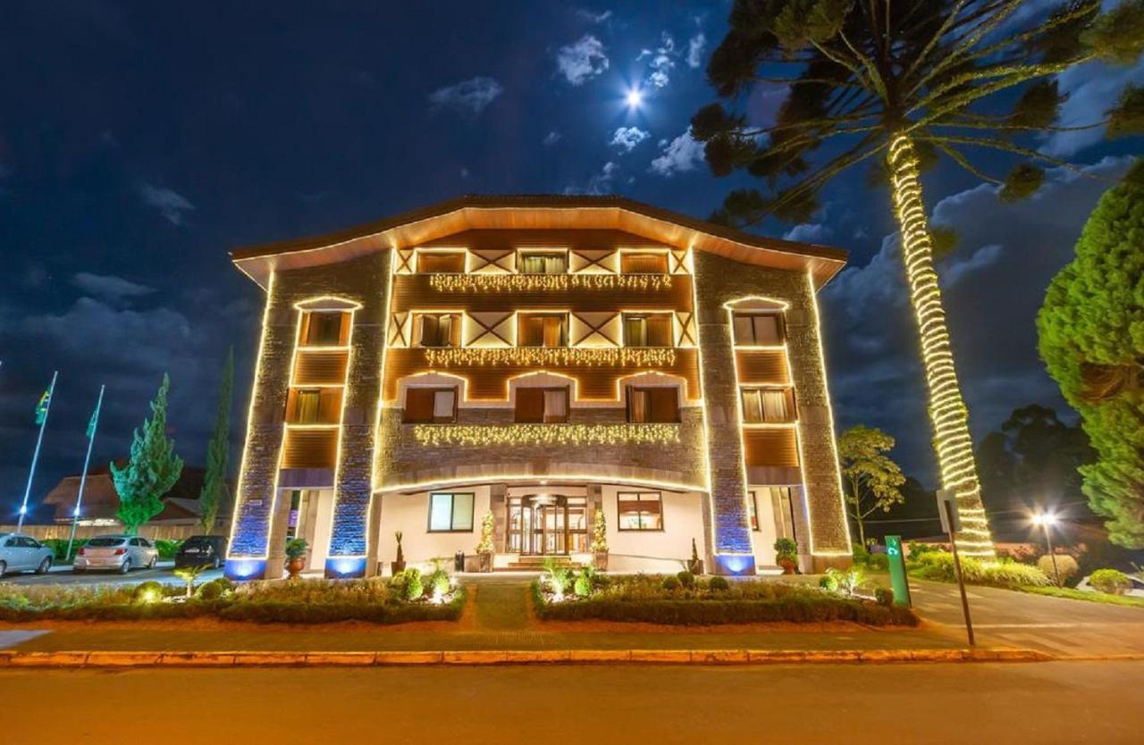 Apart-Hotel Em Gramado, Padrao 4 Estrelas, No Centro Exterior photo