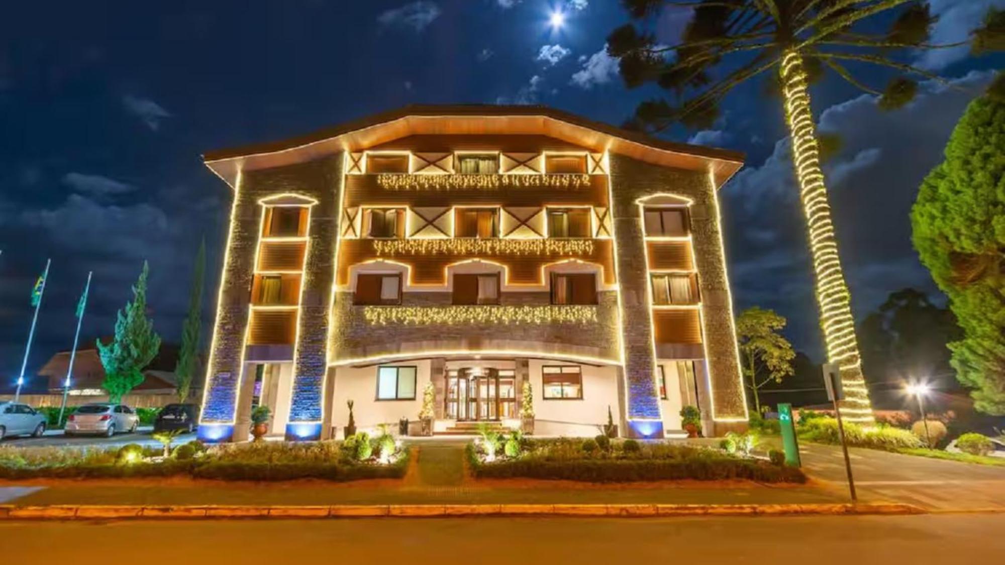 Apart-Hotel Em Gramado, Padrao 4 Estrelas, No Centro Exterior photo
